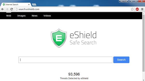 Search.eshield.com как удалить из браузера