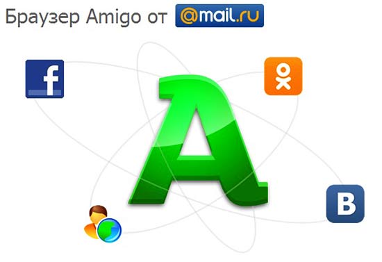 Как удалить браузер Амиго с компьютера полностью